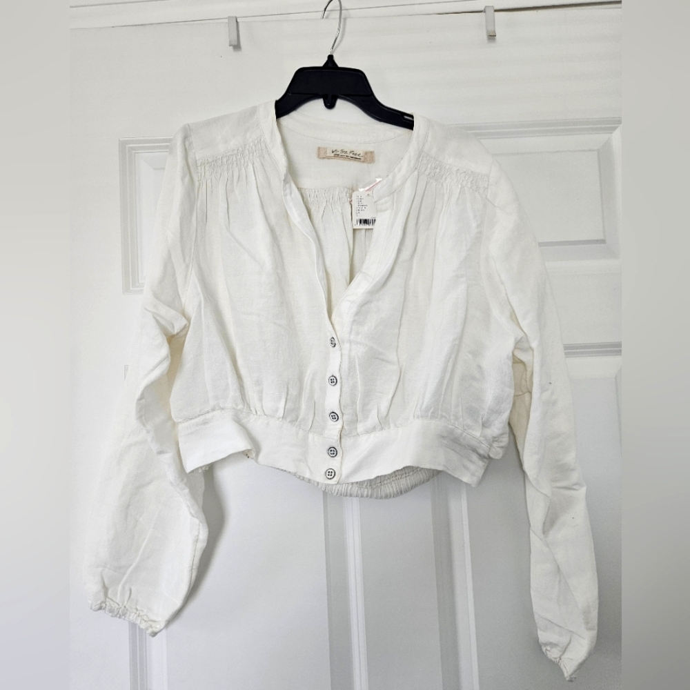 NWT Free People White Top